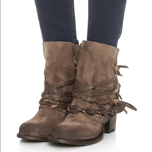 Free Bird Shoes - Free Bird Grunge Rocker Cairo Boots Sz 8 NEW